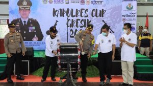 Semarak Lomba Marching band Kapolres Gresik Cup 2022