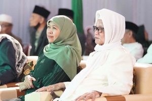 Gubernur Khofifah Hadiri Muskerwil PWNU Jatim di Nganjuk