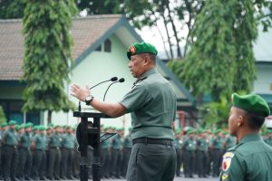 Apel Kesiapsiagaan Korem 084/Bhaskara Jaya Menjelang Tahun Baru 2023.
