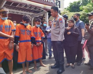 Polisi Tangkap 7 Tersangka Tawuran di Pakuwon City 4 Diantaranya Dibawah Umur