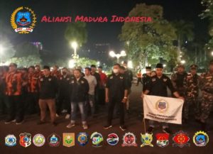 Punggawa AMI Berkolaborasi With 3 Pilar Jaga Kondusifitas Surabaya