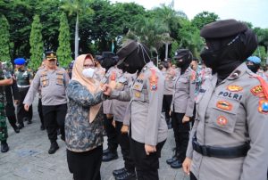 Ratusan Personel Amankan Perayaan Nataru di Kabupaten Gresik