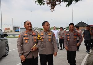 Karo SDM Polda Jatim Lakukan Asistensi Ops Lilin Semeru 2022 di Ngawi
