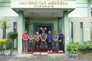 Danrem 084/BJ Berkunjung ke Universitas Merdeka Surabaya