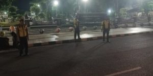 Antisipasi Kriminalitas dan Bali, Polres Pamekasan Lakukan Patroli Dinihari
