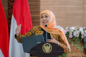 Gubernur Khofifah Ajak Pamong Praja STPDN 01 Bergandengan Tangan Jawab Dinamika Global Lewat IKI