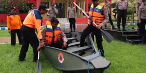 Hadirkan BPBD, Polres Bangkalan Polda Jatim Ikuti Sosialisasi Tanggap Bencana