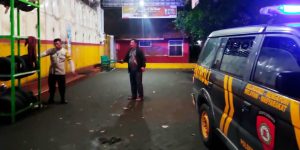 Antisipasi Tindak Kejahatan Saat Dini Hari , Polsek Kertosono Patroli Pertokoan