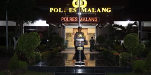 Polres Malang Gelar Apel Siaga Pengamanan Malam Natal 2022