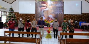 Forpimcam Kertosono Cek Kesiapsiagaan Anggota Melaksanakan Pengamanan Malam Natal