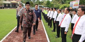 Gelar Apel Ops Lilin Semeru 2022, Kapolres Bangkalan Pastikan Liburan Akhir Tahun Aman