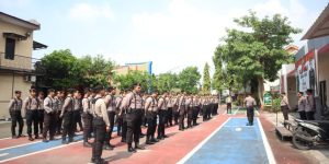 Jelang Pengamanan Pilkades 2023, Polres Bangkalan Polda Jatim Gelar Latihan Dalmas Lanjutan