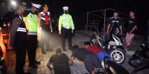Patroli Malam Hari, Polres Bangkalan Tingkatkan Keamanan Jelang Nataru