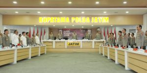 Hadiri Apel Kasatwil di Mapolda Jatim, Kapolres Bangkalan Polda Jatim Siap Amankan Nataru 2022/2023