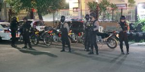 Pemantapan Harkamtibmas, Polres Pelabuhan Tanjung Perak Gelar Patroli Gabungan Skala Besar