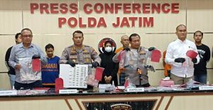 Polda Jatim Berhasil Amankan Tersangka Perampokan Rumdin Walikota Blitar