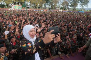 Gubernur Khofifah Apresiasi GP Ansor Jadi Garda Terdepan Lindungi Ulama NU
