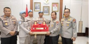 Tiga Personel Rampungkan Tugas PBB, Kapolda Jatim : “ Laksanakan kembali tugas Kepolisian dengan penuh tanggung jawab “