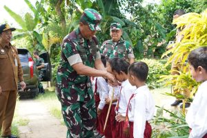 Program Ketahanan Pangan Kodim 0827/Sumenep di Tinjau Oleh Danrem 084/Bhaskara Jaya