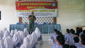 Dandim Gresik Sosok Penggugah Semangat Generasi Muda Melalui Wasbang.