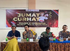 Tiga Pilar Kelurahan Dupak Lakukan Pertemuan Bertajuk Jum’at Curhat