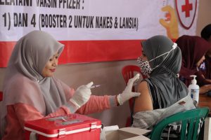 Polres Gresik Gelar Vaksinasi di Tempat Wisata