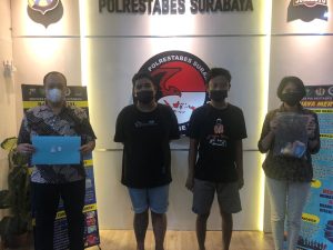 Dua Pengedar Sabu Kupang Krajan Surabaya Diamankan Polisi