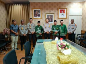 Kapolres Badung terima Audensi Panitia Gebyar Sholawat Satu Abad NU