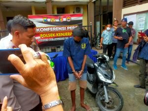 Polsek Kenjeran Berhasil Bekuk Pelaku Pencuri Motor, Satu Pelaku Berhasil Melarikan Diri