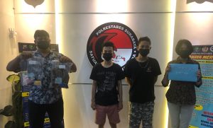 Dua Pengedar Sabu di Dacota Putat Jaya Surabaya Diringkus, Puluhan Paket Sabu Diamankan