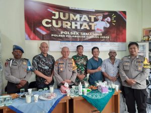 Giat Jum’at Curhat Polsek Semampir ‘Jaga Situasi Aman dan Damai di Lingkungan’