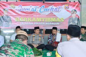 Jum’at Curhat, Polres Nganjuk Tetap Jalankan Program yang Berorientasi Kepada Pelayanan Masyarakat