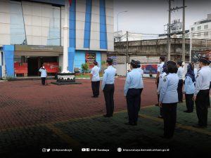 Tingkatkan Kedisiplinan Pegawai, BHP Surabaya Laksanakan Apel Pagi