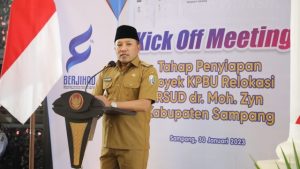 Kick Off Meeting Penyiapan Proyek KPBU, Bupati Sampang Optimis Relokasi RSUD dr. Mohammad Zyn Berdampak Positif