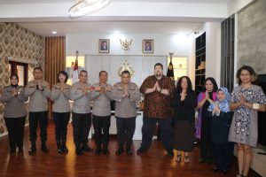 Wakapolda Bali Terima Kunjungan KA Sebasa Polri dan Staff Kedubes Amerika Serikat