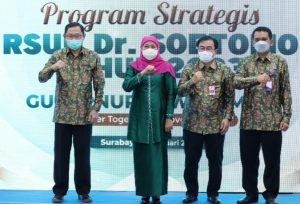Gubernur Jatim Canangkan Program Inovasi Strategi RSUD Dr. Soetomo Tahun 2023