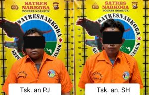 Satresnarkoba Polres Nganjuk Tangkap Residivis Pengedar Sabu Jaringan Lokal
