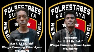 2 Orang Residivis Diamankan Resmob Polrestabes Surabaya