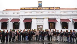 Polrestabes Surabaya Bersama IPSI Gelar Deklarasi Wani Jogo Suroboyo