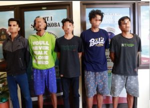 Polisi Berhasil Amankan Komplotan Terduga Pengedar Sabu di Jombang