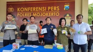 Pengedar Sabu 2.5 Kg Asal Kediri Berhasil Ditangkap Polisi Di Mojokerto