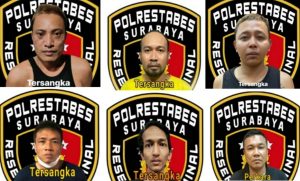 Polrestabes Surabaya Tangkap Otak Komplotan Curanmor Yang Beraksi di 16 TKP Surabaya