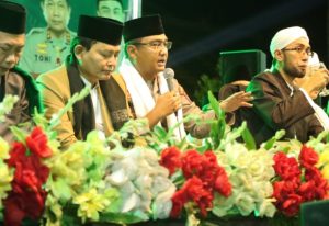 Polres Nganjuk Bersholawat, Kapolres Nganjuk Ajak Jaga Kerukunan Antarumat