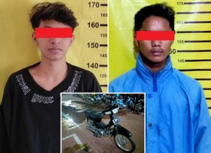 Curi Motor, Dua Remaja Asal Surabaya Ditangkap Polisi