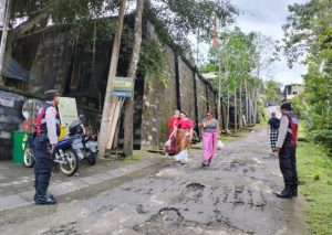 Patroli Kewilayahan, Polres Karangasem Wujudkan Rasa Aman Bagi Wisatawan.