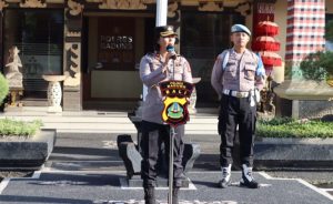 Apel Perdana Wakapolres Badung, Ini Arahannya !!