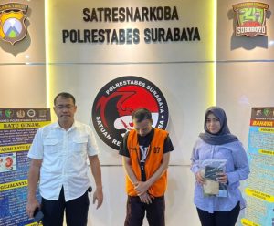 PW, Pengedar Sabu Asal Kali Kedinding Kenjeran Ditangakap Polisi di Rumah