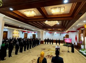 Gubernur Khofifah Lantik dan Kukuhkan Sejumlah Pejabat Eselon II Pemprov Jatim