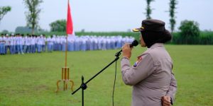Jadi Irup Di Sekolah , Ini Himbauan Kapolsek Kertosono Kepada Siswa SMK Kusuma Negara