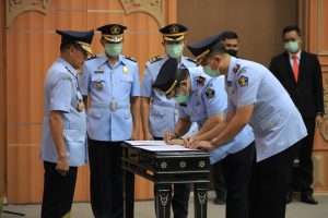 Lantik 4 Kepala Kantor Imigrasi, Kakanwil Kemenkumham Jatim Tekankan 6 Hal